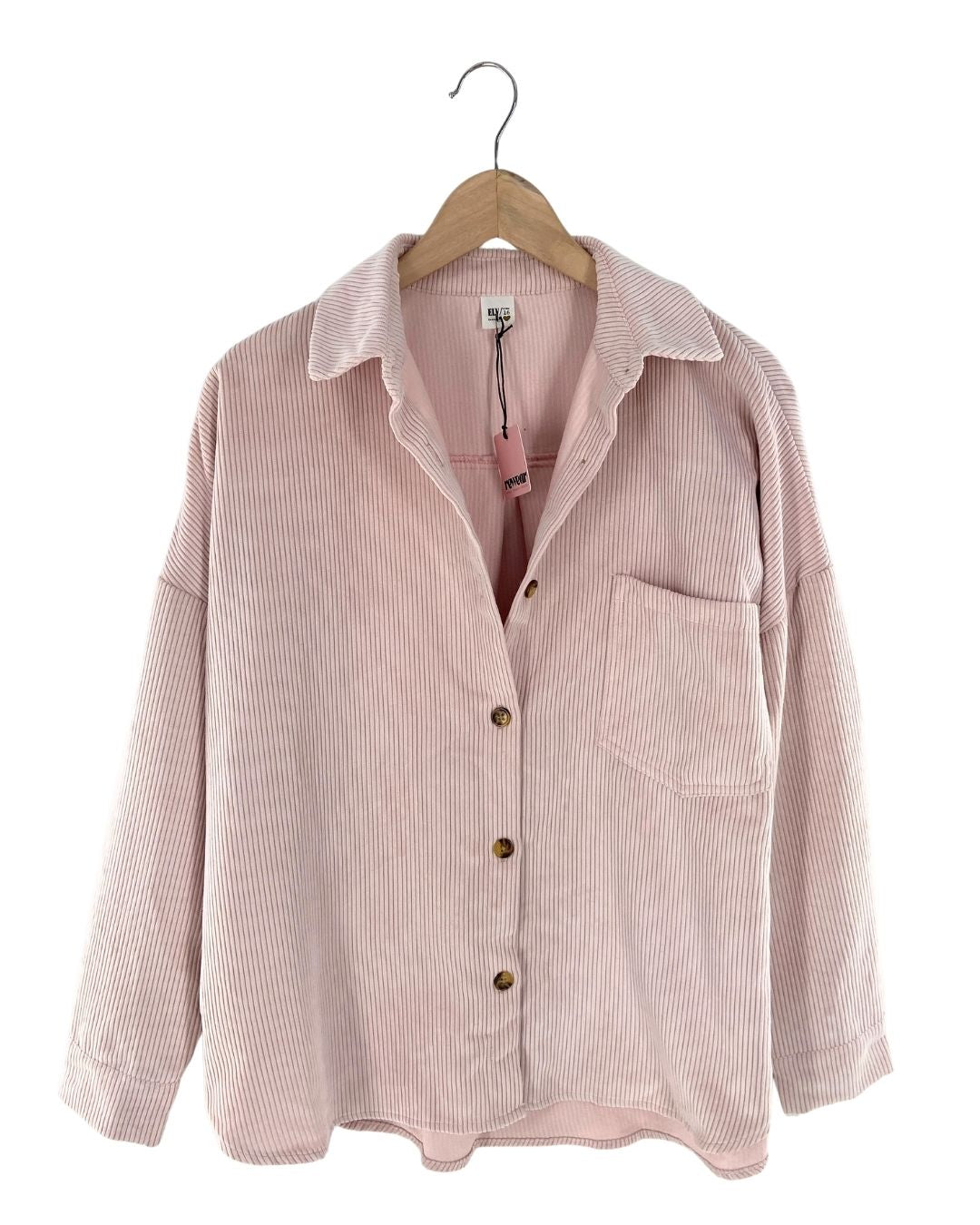 Sobrecamisa en pana  basica
