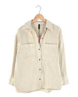 Chaqueta en denim abotonada