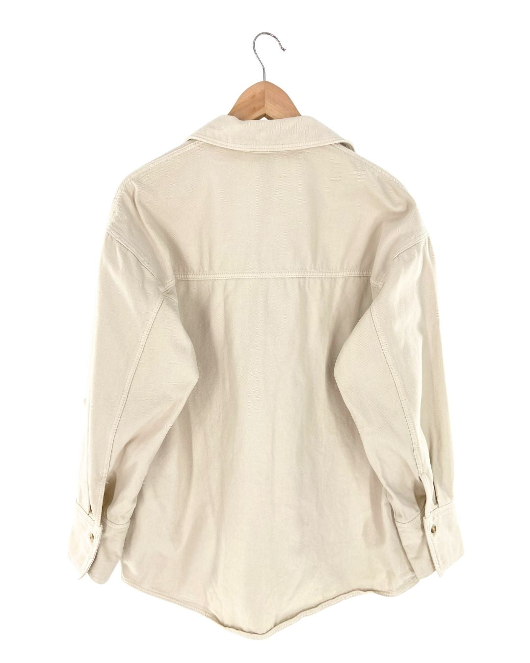 Chaqueta en denim abotonada