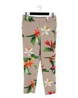 Pantalon print rayas y flores