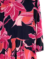 Vestido mini amplio print