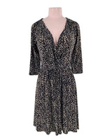 Vestido midi encauchado