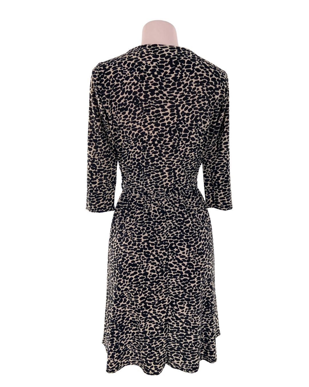Vestido midi encauchado