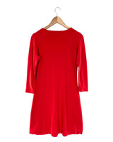 Vestido midi manga larga
