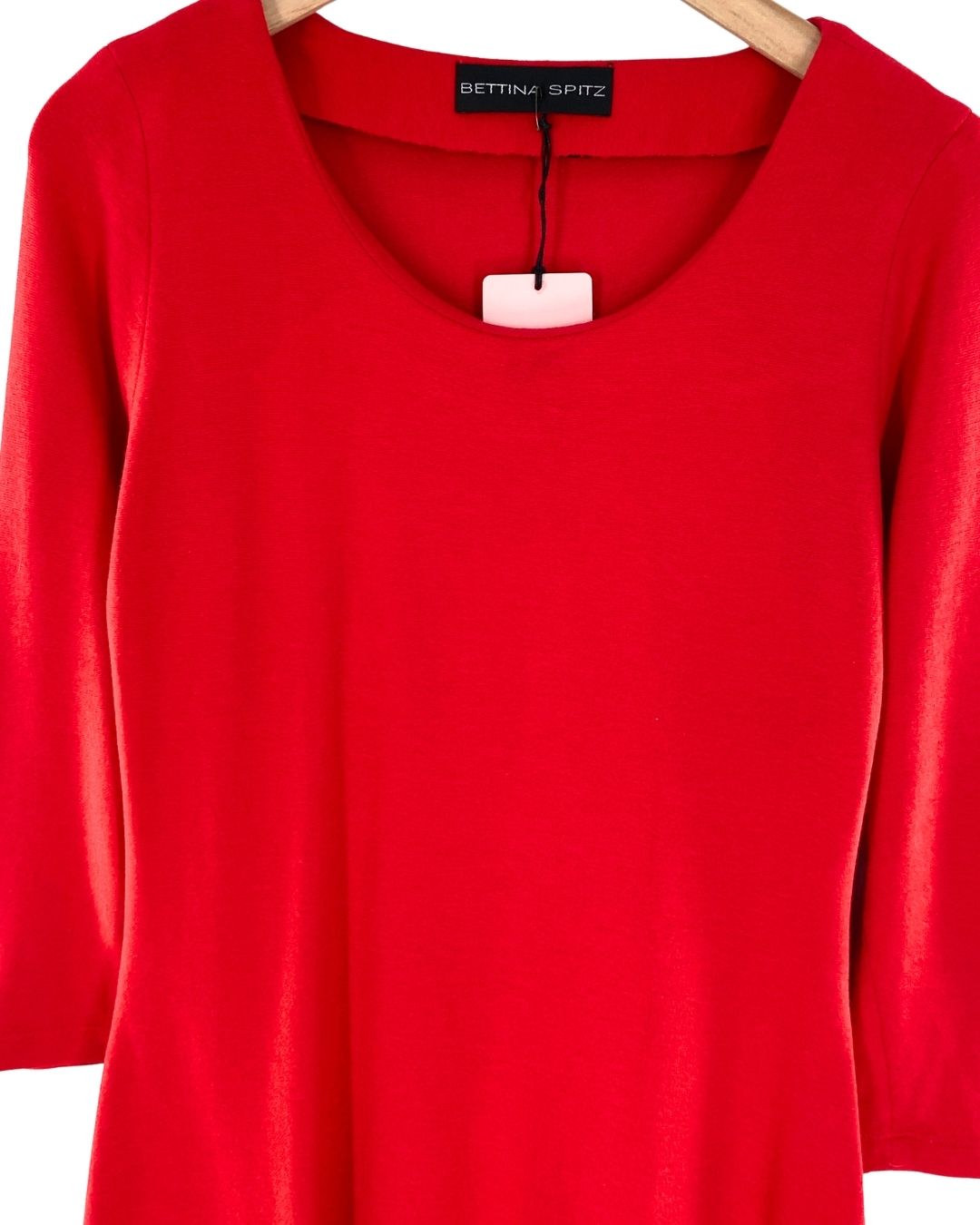 Vestido midi manga larga