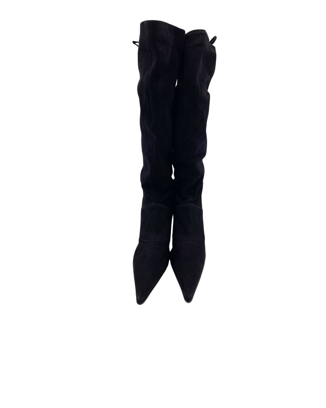 Botas de tacon caña ajustable