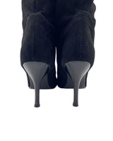 Botas de tacon caña ajustable