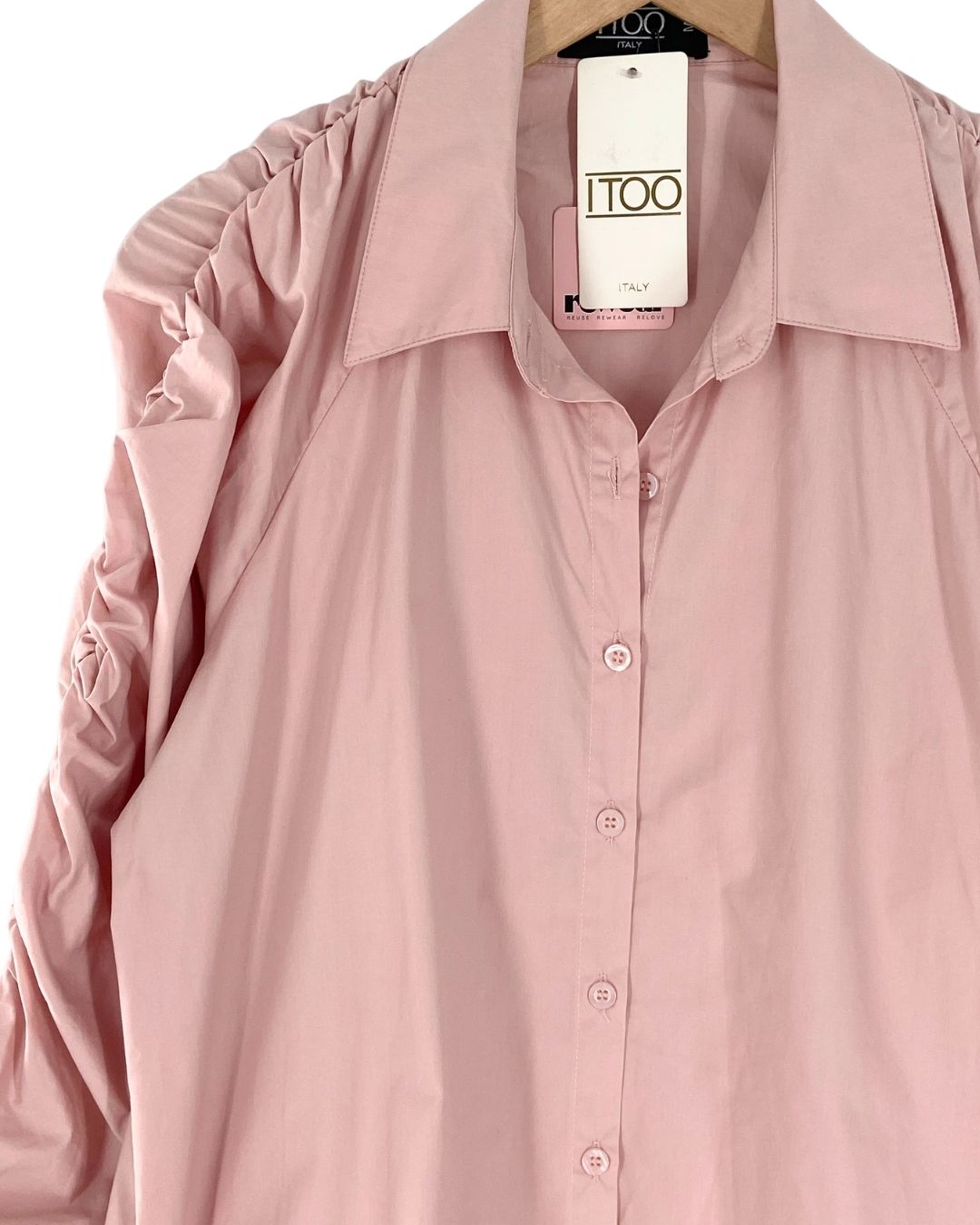 Camisa mangas encauchadas