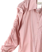 Camisa mangas encauchadas