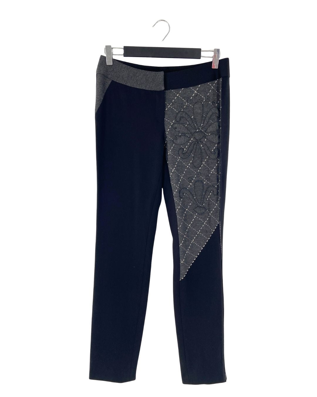 Pantalon color block