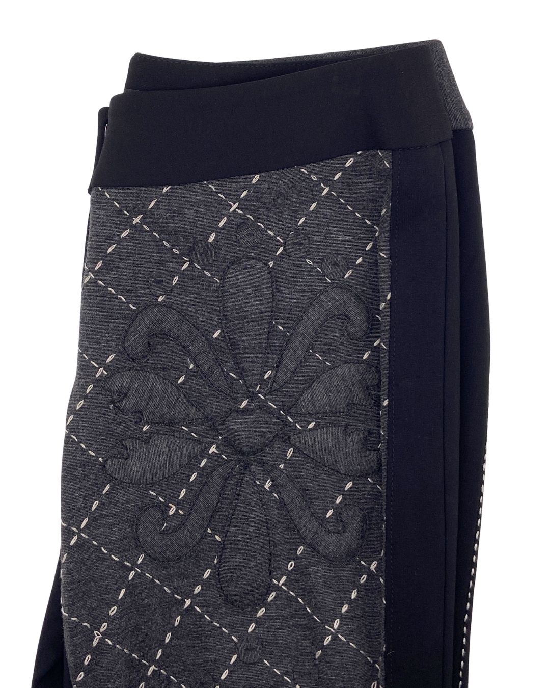 Pantalon color block