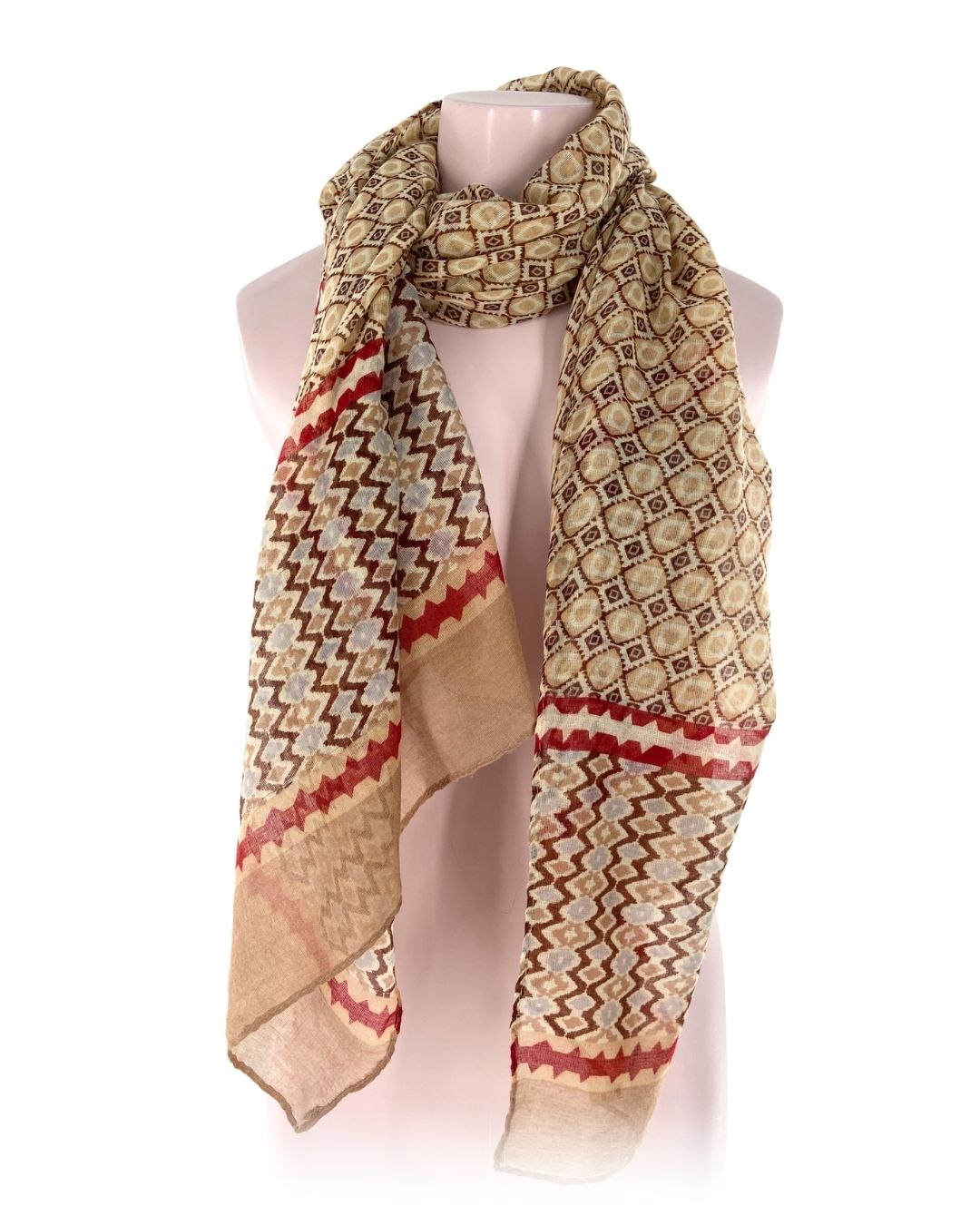 Pashmina con diseño