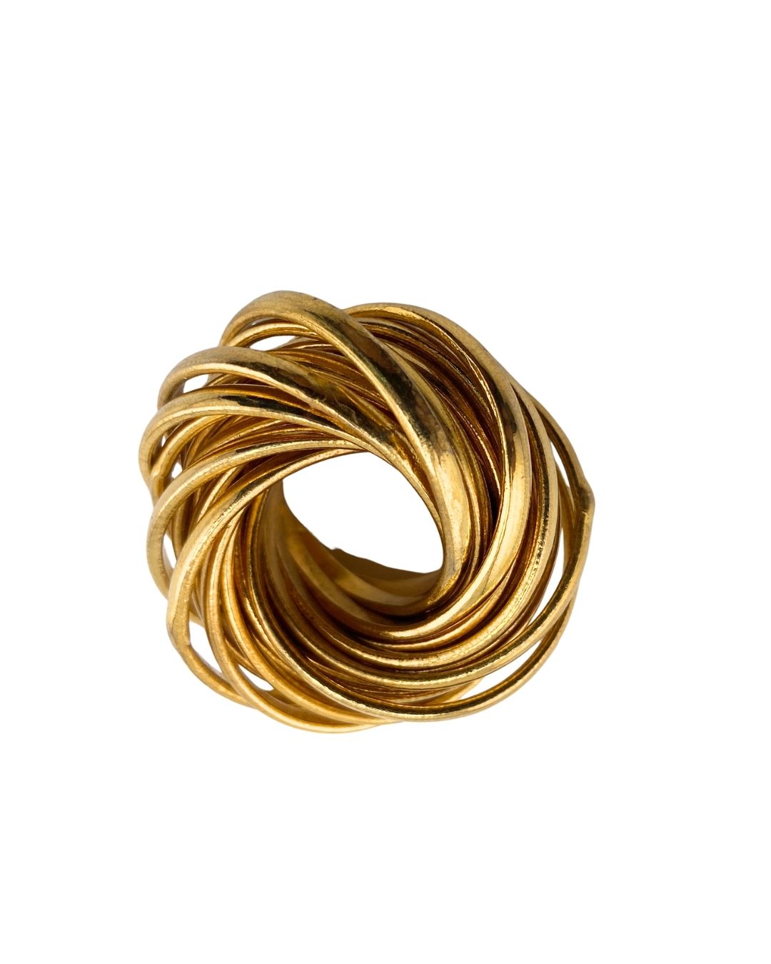 Anillo en espiral ajustable
