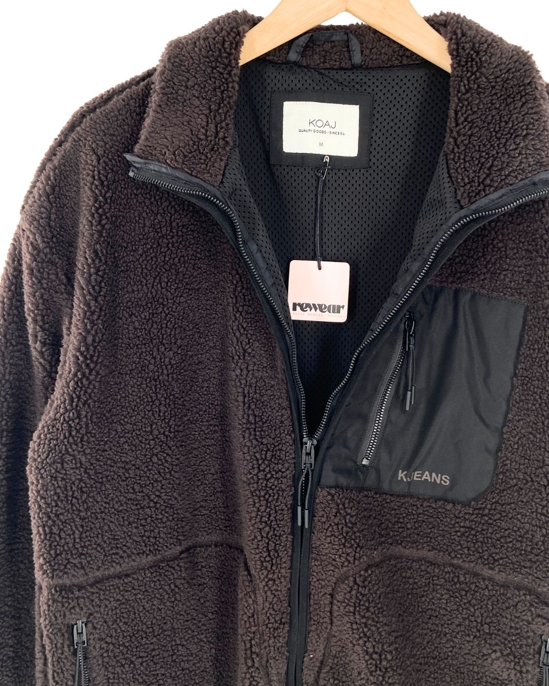 Chaqueta afelpada