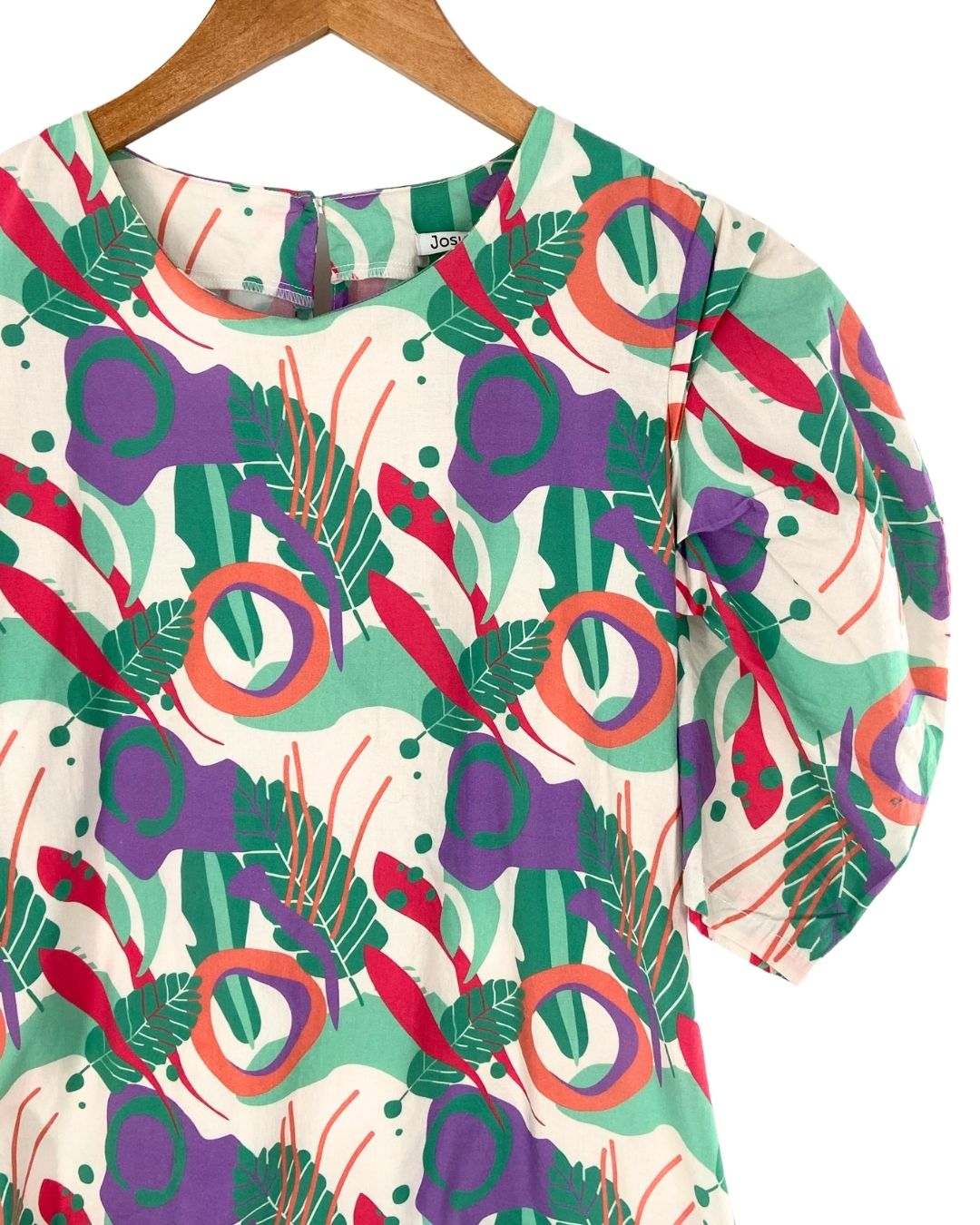 Blusa manga princesa print