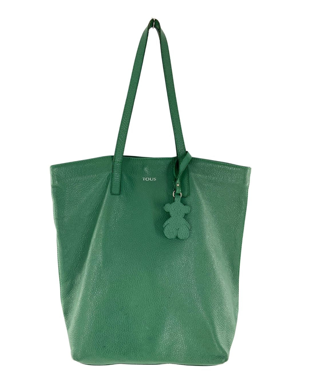 Bolso tote en cuero
