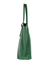 Bolso tote en cuero