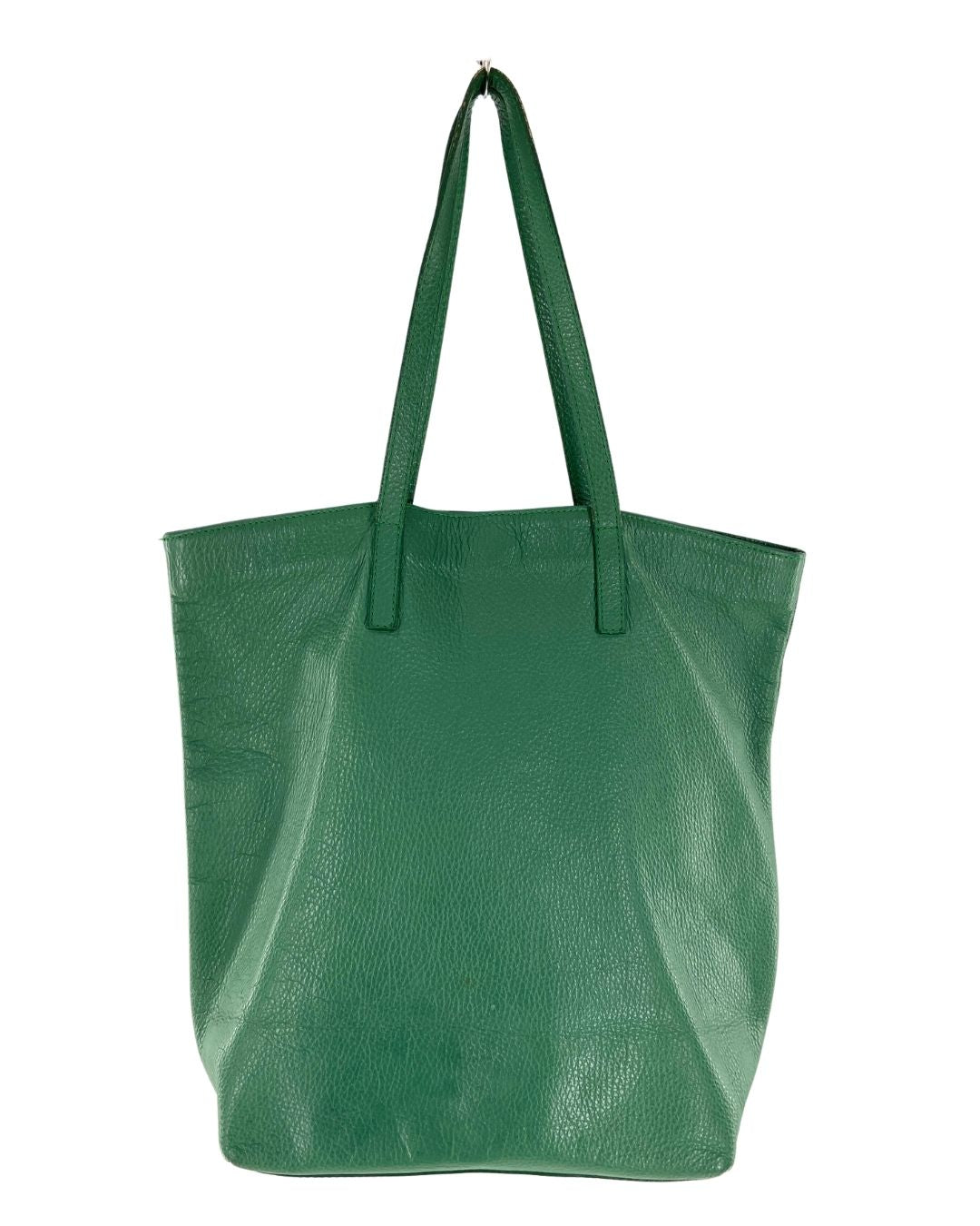 Bolso tote en cuero
