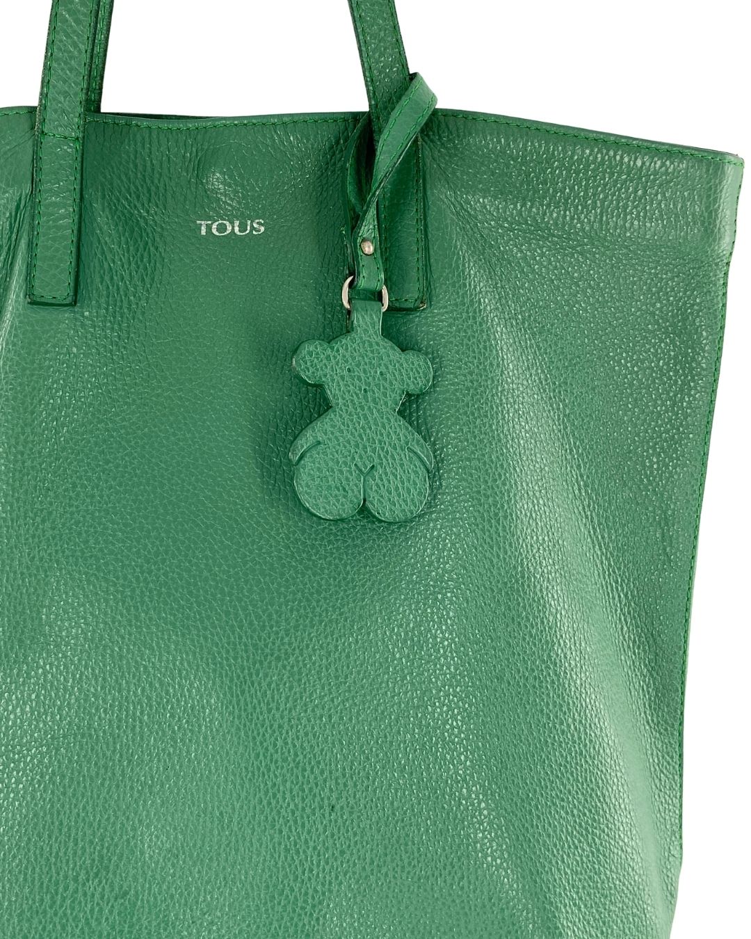 Bolso tote en cuero