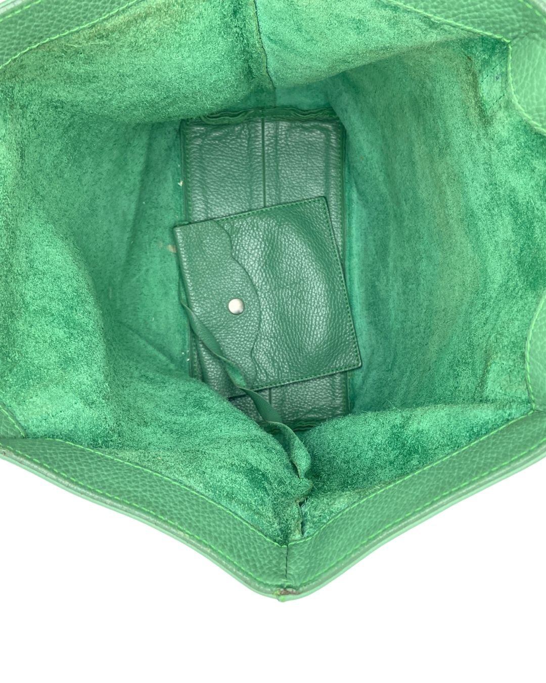 Bolso tote en cuero