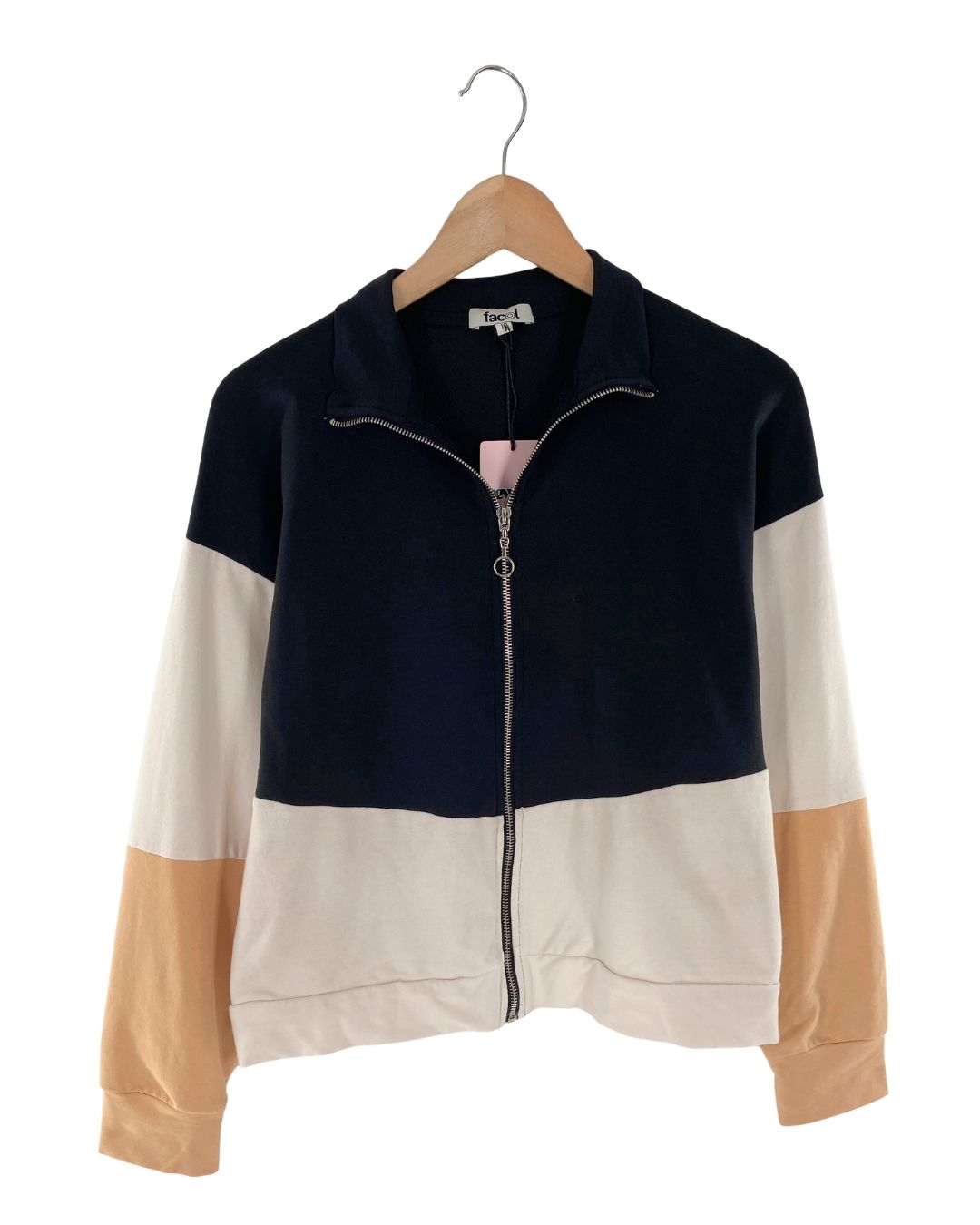 Chaqueta color block