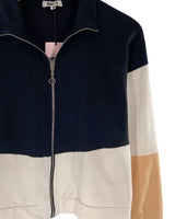 Chaqueta color block