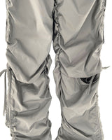 Pantalon parachute encauchado