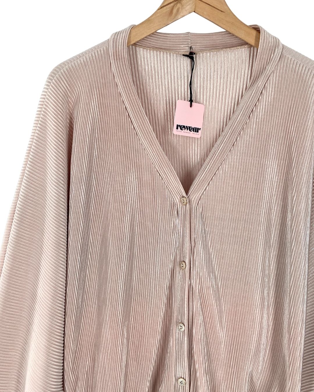 Blusa manga mariposa mini