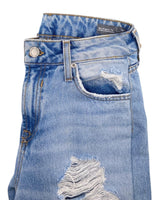 Jean boyfriend rigido