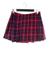 Falda mini con prenses