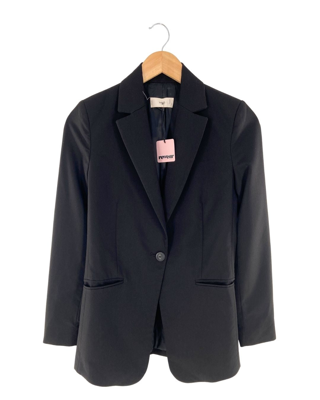 Blazer midi un boton basico