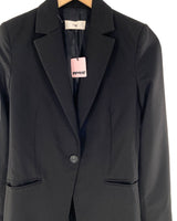 Blazer midi un boton basico