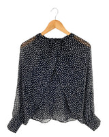 Blusa manga mariposa print