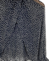 Blusa manga mariposa print