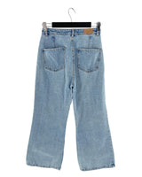 Jean rigido abotonado wide leg