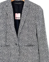 Blazer clasico print dots