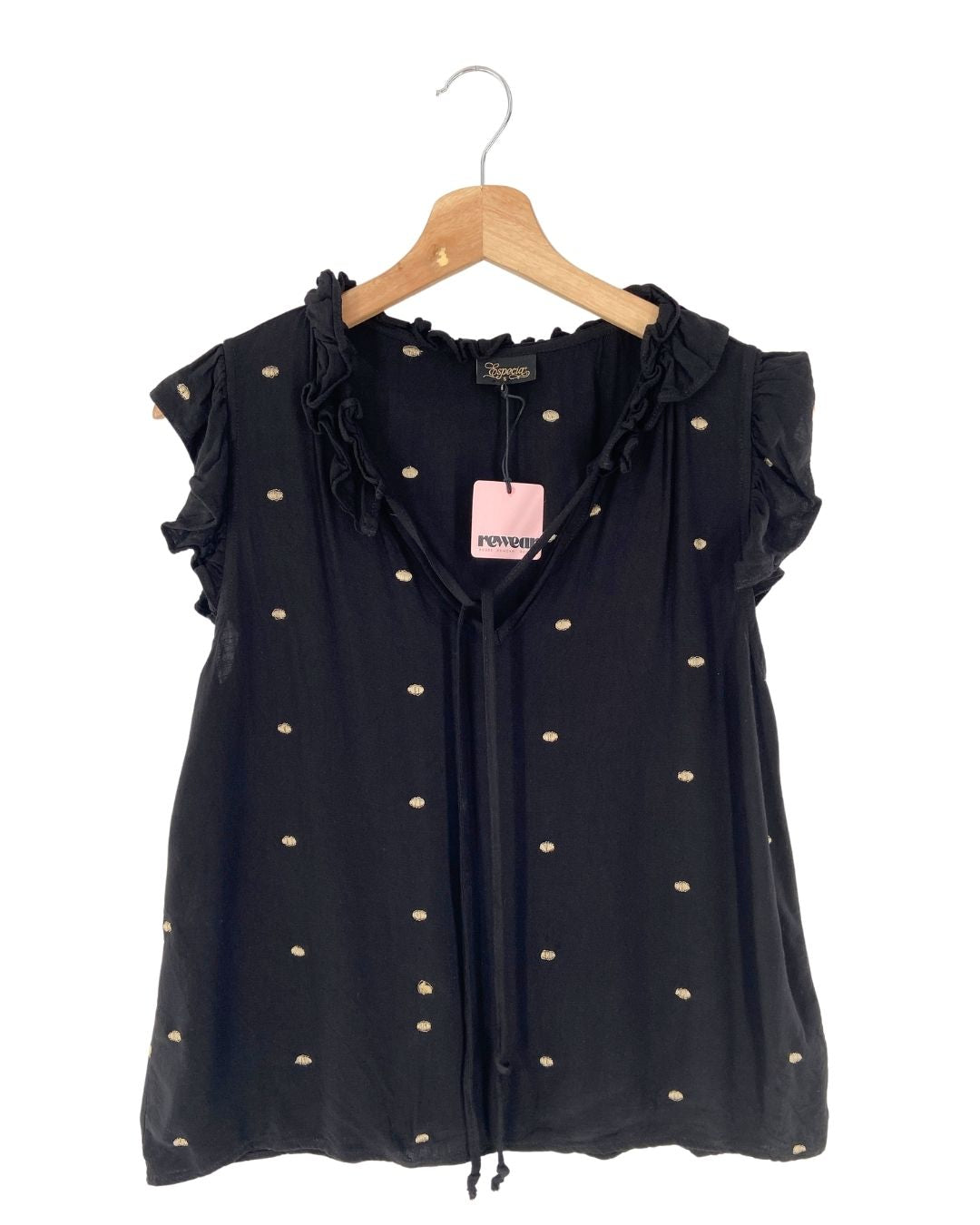 Blusa sleeveless bordada