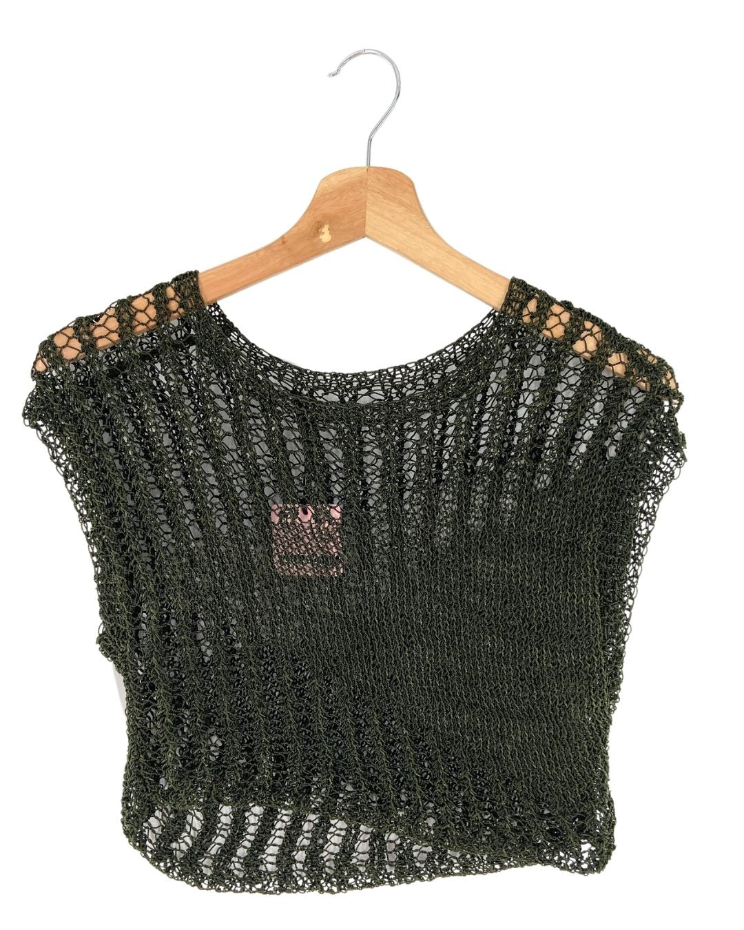 Blusa tejida crop