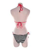 Bikini anudado reversible