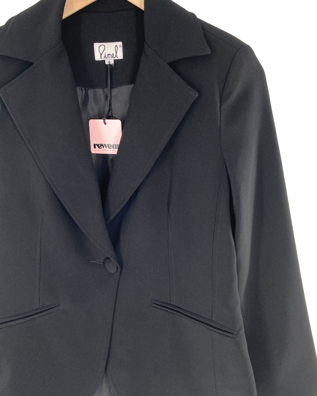 Blazer manga larga un boton