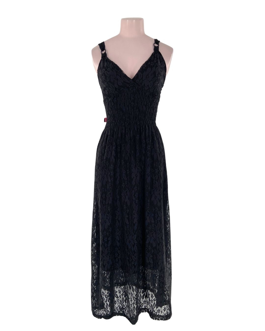 Maxi vestido de tiras