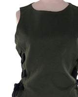 Blusa sleeveless lace up