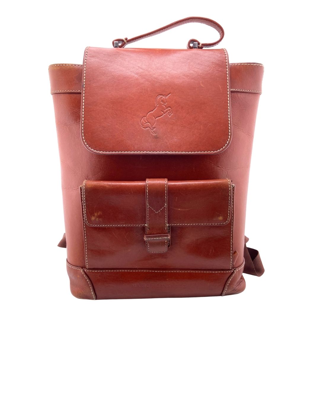 Bakpack en cuero