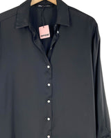 Camisa satinada traslucida