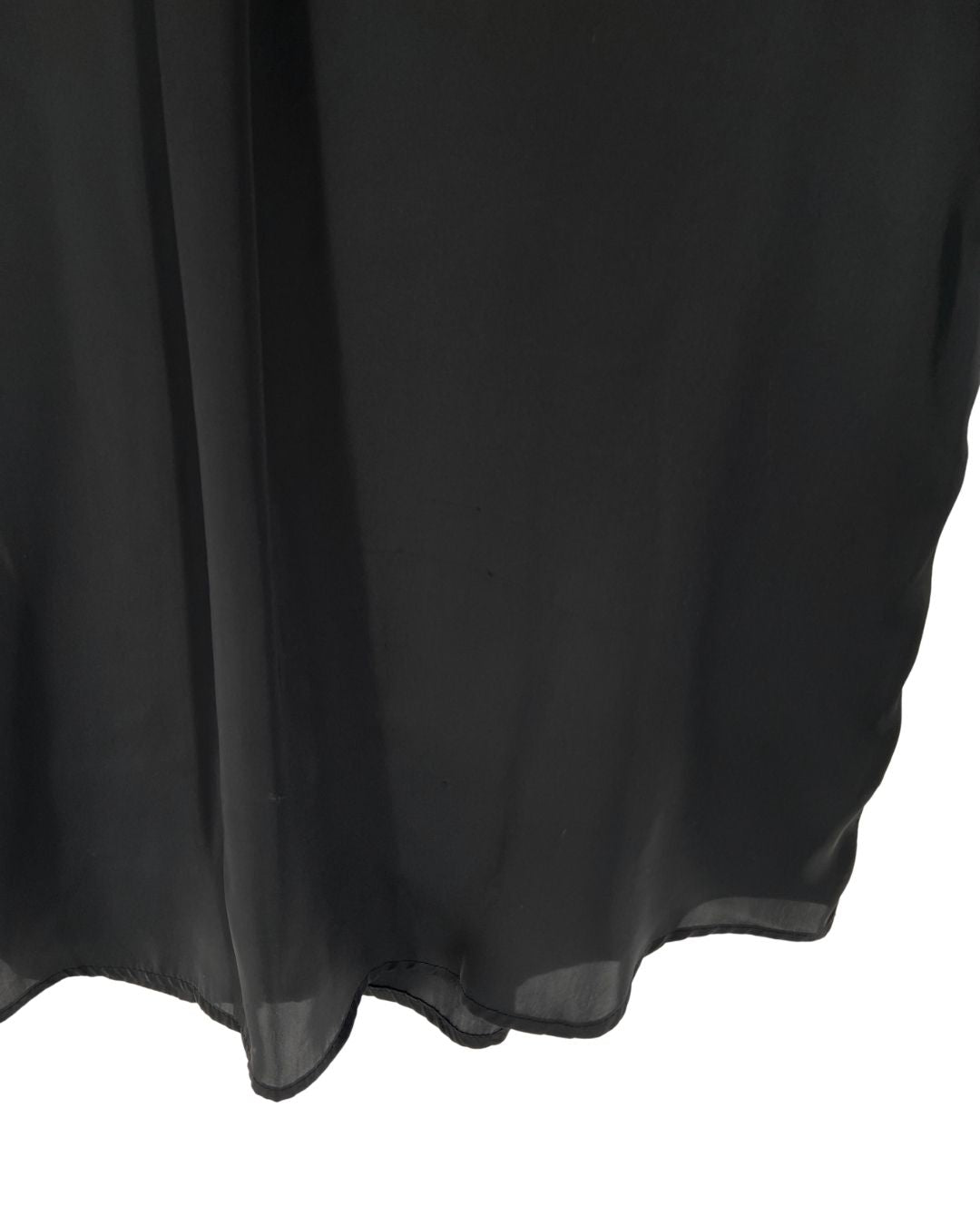 Camisa satinada traslucida