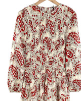 Maxi vestido encauchado