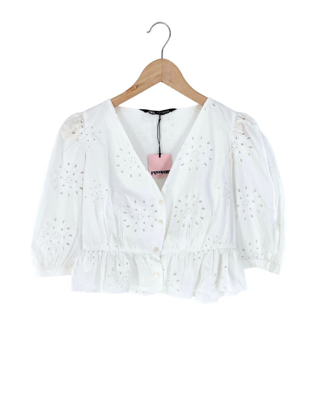 Blusa en ojalillo