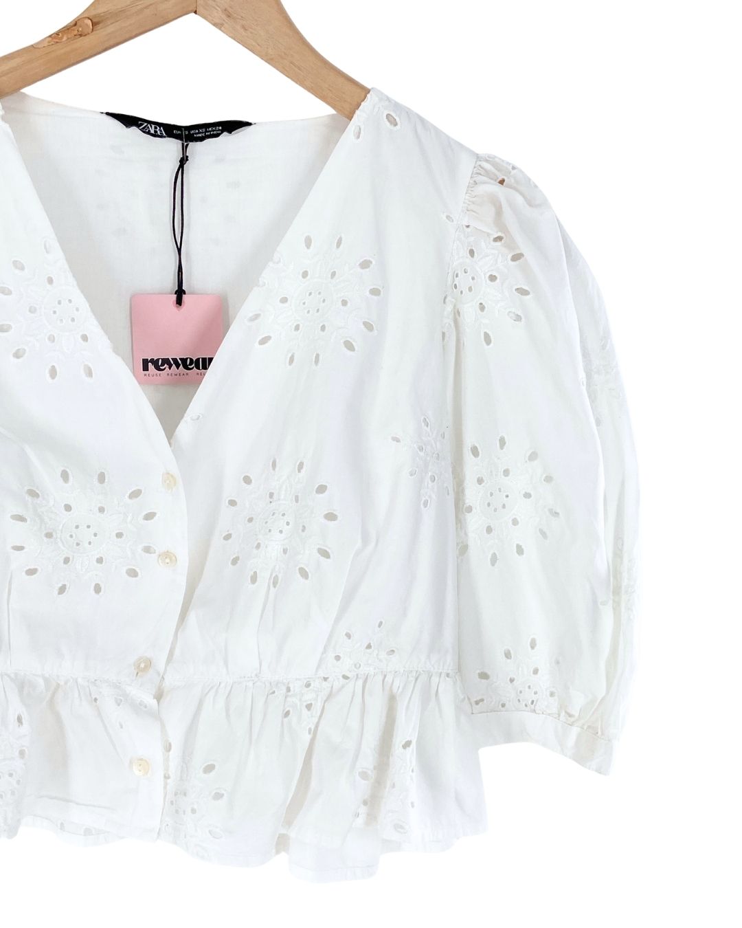 Blusa en ojalillo