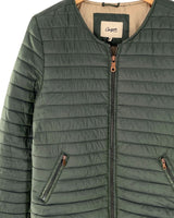 Chaqueta acolchada satinada