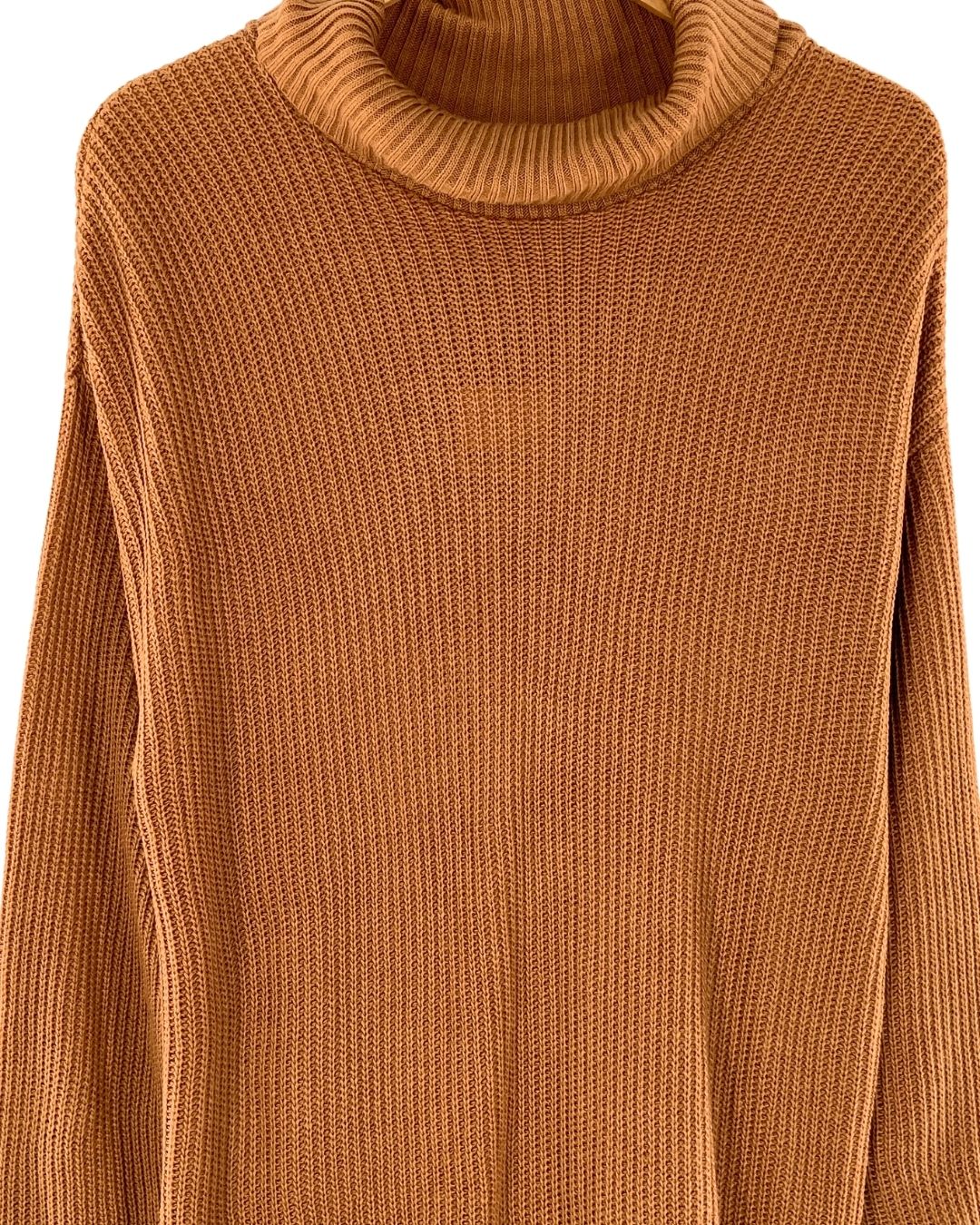 Saco tejido cuello alto